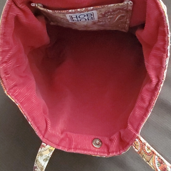 Hob Nob handmade small tote bag - Picture 5 of 10